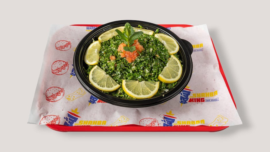 黎巴嫩Tabbouleh香草布格麥沙拉