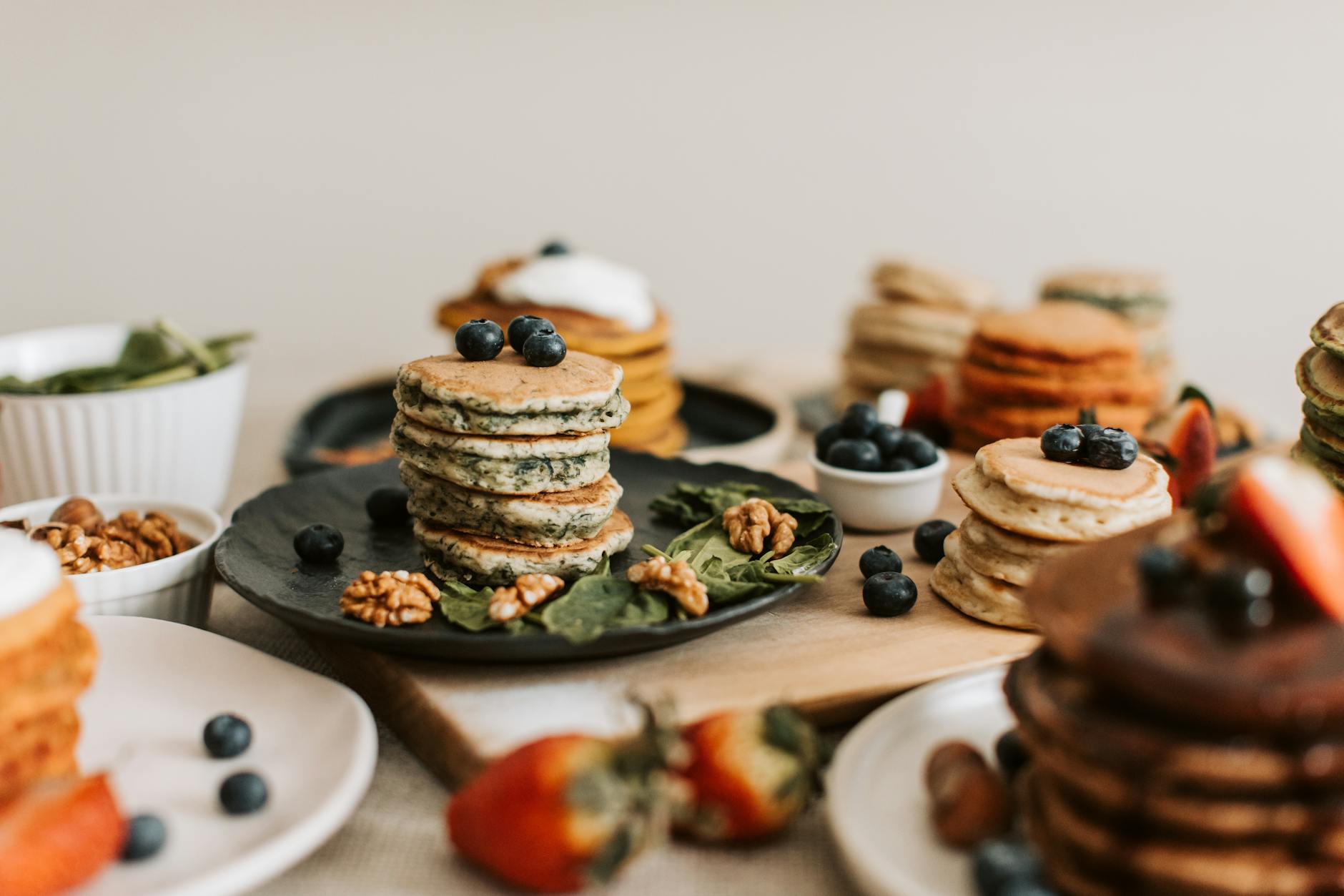 護腦飲食：藍莓、核桃、蔬菜